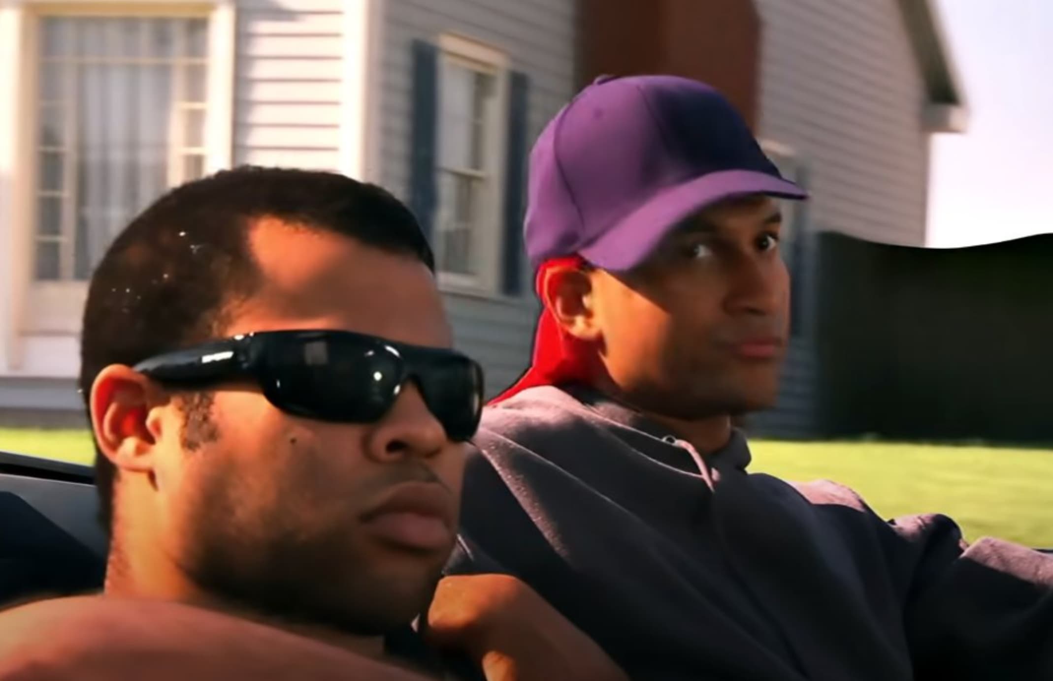 Keegan-Michael Key and Jordan Peele, then famous for Mad TV, both appeared in the music video for “White & Nerdy.” 
